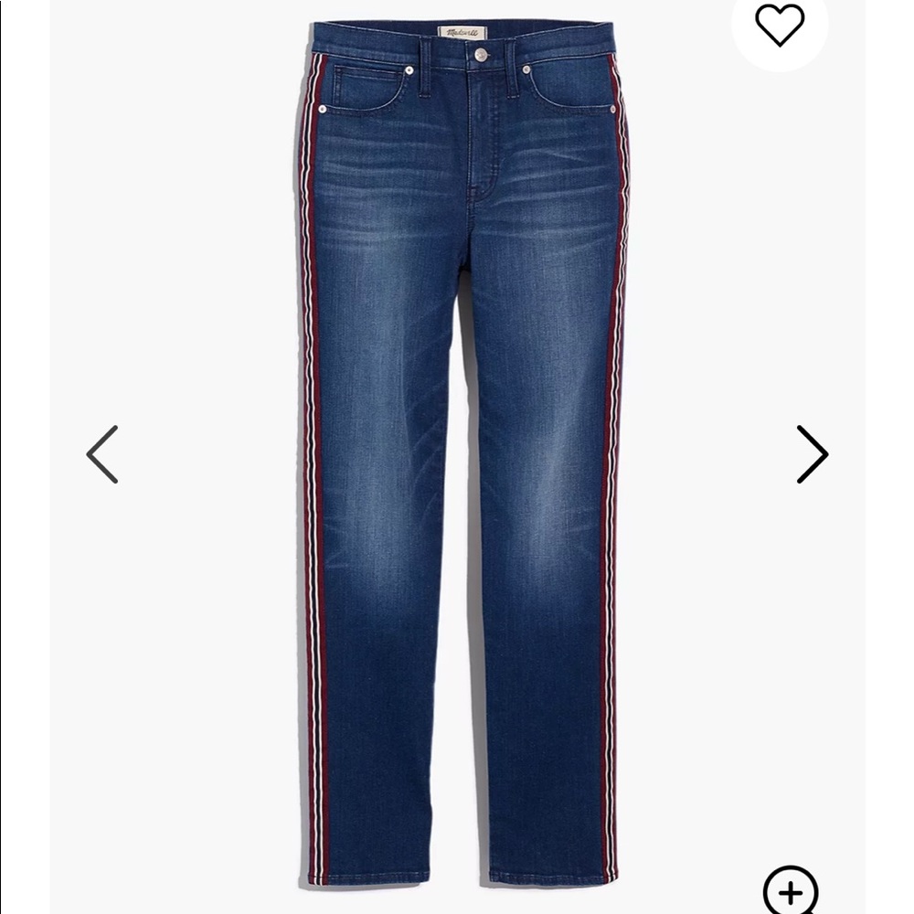 NWT Size 26 Madewell Stovepipe Jeans